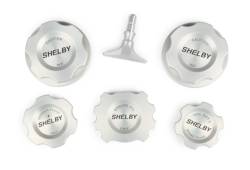 Build Kits - S-Style Parts - Shelby Performance Parts - 11 - 14 Mustang Shelby GT500 Billet Engine Cap Set 