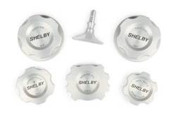 Shelby Performance Parts - 11 - 14 Mustang Shelby GT500 Billet Engine Cap Set - Image 1