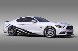 Universal Mustang Vinyl Graphics - Rising Sun