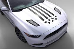 Universal Mustang Vinyl Graphics - Stars&Stripes