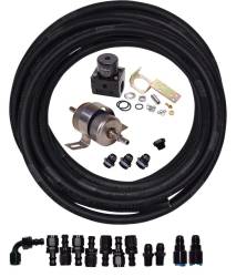 Fuel System - Filters - Stang-Aholics - Fuel Line Kit for EFI Engine Swap with Bypass Regulator