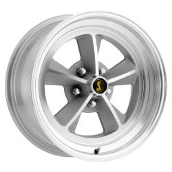 69 - 73 Mustang 15 x 7 Legendary GT9 Alloy Wheel, 5 on 4.5 BP, 4.25 BS, Natural