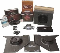 64 - 66 Mustang RetroSound Premium System, Coupe/Fastback