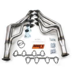 67 - 70 Mustang 390 - 427 FE Long Tube Headers, Raw Steel