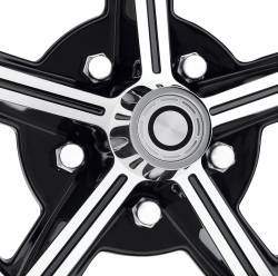 Legendary Wheel Co. - 65 - 73 Mustang 15X7 Legendary Magstar Alloy Wheel Gloss Black - Image 4