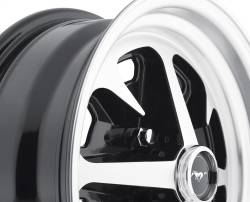 Legendary Wheel Co. - 64 - 73 Mustang 14 x 6 Legendary Magnum 400 Alloy Wheels- Gloss Black / Machined - Image 3