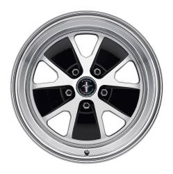 Legendary Wheel Co. - 64 - 73 Mustang 17 x 7 Styled Alloy Wheel, Gloss Black - Image 2