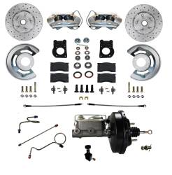 Scott Drake - 71 - 73 Mustang Power Disc Brake Conversion Kit, DS for Automatic Trans - Image 1