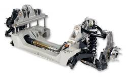 Steering - Rack & Pinion Kits - Detroit Speed - 65 - 70 Mustang Detroit Speed Aluma-Frame Front Suspension Kit, Double Adjustable Shocks