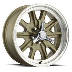 15 x 7 Legendary HB45 Alloy Wheel, 5 on 4.5 BP, 4.25 BS, 5 Lug, Gold Haze