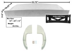 Dynacorn | Mustang Parts - 67 Mustang Coupe to Fastback Sheet Metal Conversion Kit w/Fiberglass Decklid - Image 2