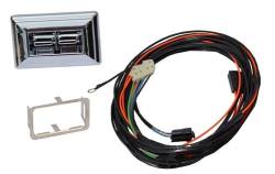 Nu Relics Power Windows - 69 - 70 Mustang Power Window Kit- Chrome Switch, Console Mount - Image 2