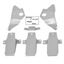 1967 - 1968 Mustang Dynacorn Fastback Roof Bracket Set, 6 Piece