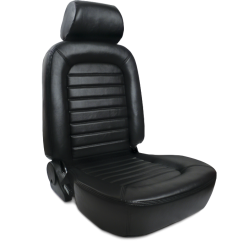 Procar - ProCar Classic Seat with Headrest for 65-73 Mustang, Left Hand