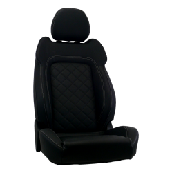 Mustang Procar Touring Seat, Left, Black Vinyl