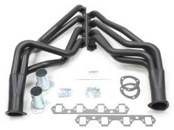 Exhaust - Headers - Patriot Exhaust Products - 65-73 Mustang Patriot Full Length Headers for 289/302/351W, Stock OR Borgeson Box, Hi Temp Black Coating