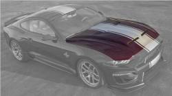 2018 - 2020 Mustang Shelby Super Snake Hood w/ Hood Vents