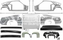 69 Mustang Coupe to Fastback Sheet Metal Conversion Kit