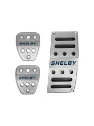 Pedals - Aftermarket Pedal Covers - Drake Muscle Cars - 05 - 17 Mustang Shelby Manual Pedal Covers