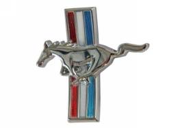 Scott Drake - 1965 - 1966 Mustang  Glove Box Emblem (Flat) - Image 1