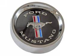 Scott Drake - 65-66 Mustang Styled Steel Hubcaps (black) - Image 1