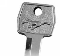 Locks & Ignition - Key Blanks - Scott Drake - 67-73 Mustang Pony Key Blank