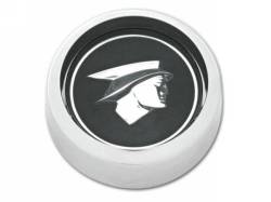 67-68 Cougar Magnum Hub Caps (Set, Black)