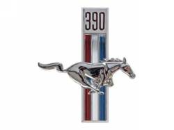 67-68 Mustang 390 Running Horse Fender Emblem (RH)