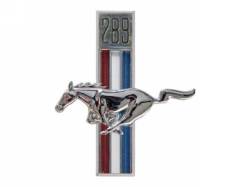 Emblems - Fender - Scott Drake - 67-68 Mustang 289 Running Horse Fender Emblem (LH)