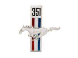 Emblems - Fender - Scott Drake - 67-68 Mustang 351 Running Horse (LH)