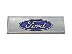 Scott Drake - 67-73 Mustang Door Sill Scuff Plate Emblem (Blue) - Image 1