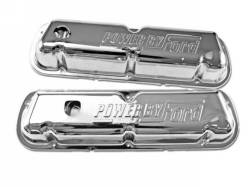 1968 - 1970 Mustang  Valve Covers (OE, Chrome)