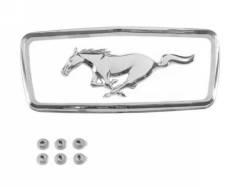 Emblems - Grille - Scott Drake - 68 Mustang Grill Corral & Horse Set