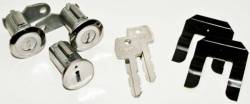 67 - 69 Mustang Ignition Lock Set, Pony Keys