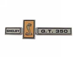 1967 Mustang  GT350 Grill Dash and Deck Emblem