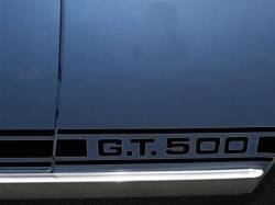 67 - 68 Mustang Shelby GT500 Black Stripe Kit