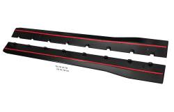 Drake Muscle Cars - 2015+ Mustang Rear Side Rocker Splitters - Image 2