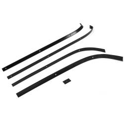 All Classic Parts - 65 - 66 Mustang Fastback Rear Interior Quarter Panel Molding Set - Image 2