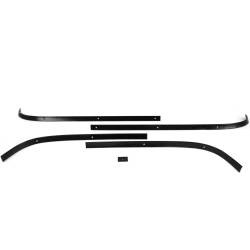 All Classic Parts - 65 - 66 Mustang Fastback Rear Interior Quarter Panel Molding Set - Image 4