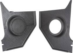 RetroSound - 64-66 Mustang Coupe & Fastback Kick Panels (Black) - Image 3