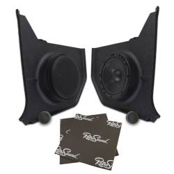 RetroSound - 64-66 Mustang Convertible Kick Panels (Black) - Image 4