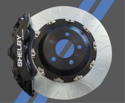 Shelby Performance Parts - 2015 - 2021 Mustang Shelby Brembo 6-Piston FRONT Brake Kit - BLACK - Image 2