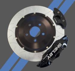 Shelby Performance Parts - 2015 - 2021 Mustang Shelby Brembo GT Series 4-Piston REAR Brake Kit - BLACK - Image 1