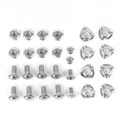 64-68 Mustang Bumper Bolt Kit, Deluxe (28 pcs)