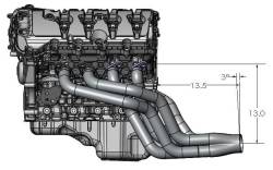 Stang-Aholics - Coyote Swap Headers for Fox Body 79 - 93  Mustang, Manual or 4R70 Transmission - Image 9