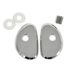 All Classic Parts - 65-66 Mustang Inside Door Handle (Escutcheons), PAIR - Image 1