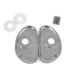 All Classic Parts - 65-66 Mustang Inside Door Handle (Escutcheons), PAIR - Image 2