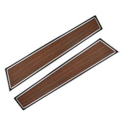 All Classic Parts - 71-73 Mustang Door Panel w/ Woodgrain Inserts, PAIR - Image 1