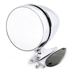 All Classic Parts - 65-68 Mustang Outside Mirror, Bullet Convex Right, Long Base - Image 2