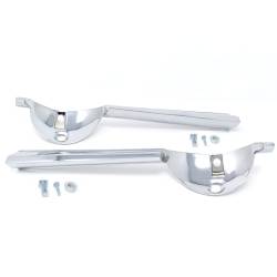 Grille - Brackets & Supports - All Classic Parts - 65 Mustang Fog Light Bars, PAIR